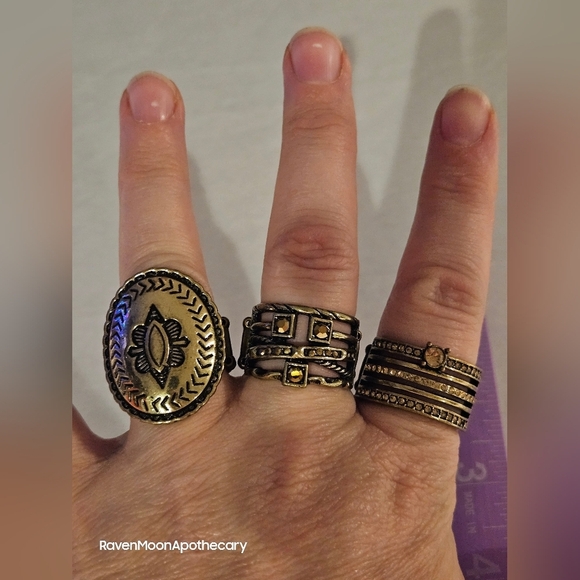Three Expandable Rings - Picture 1 of 7